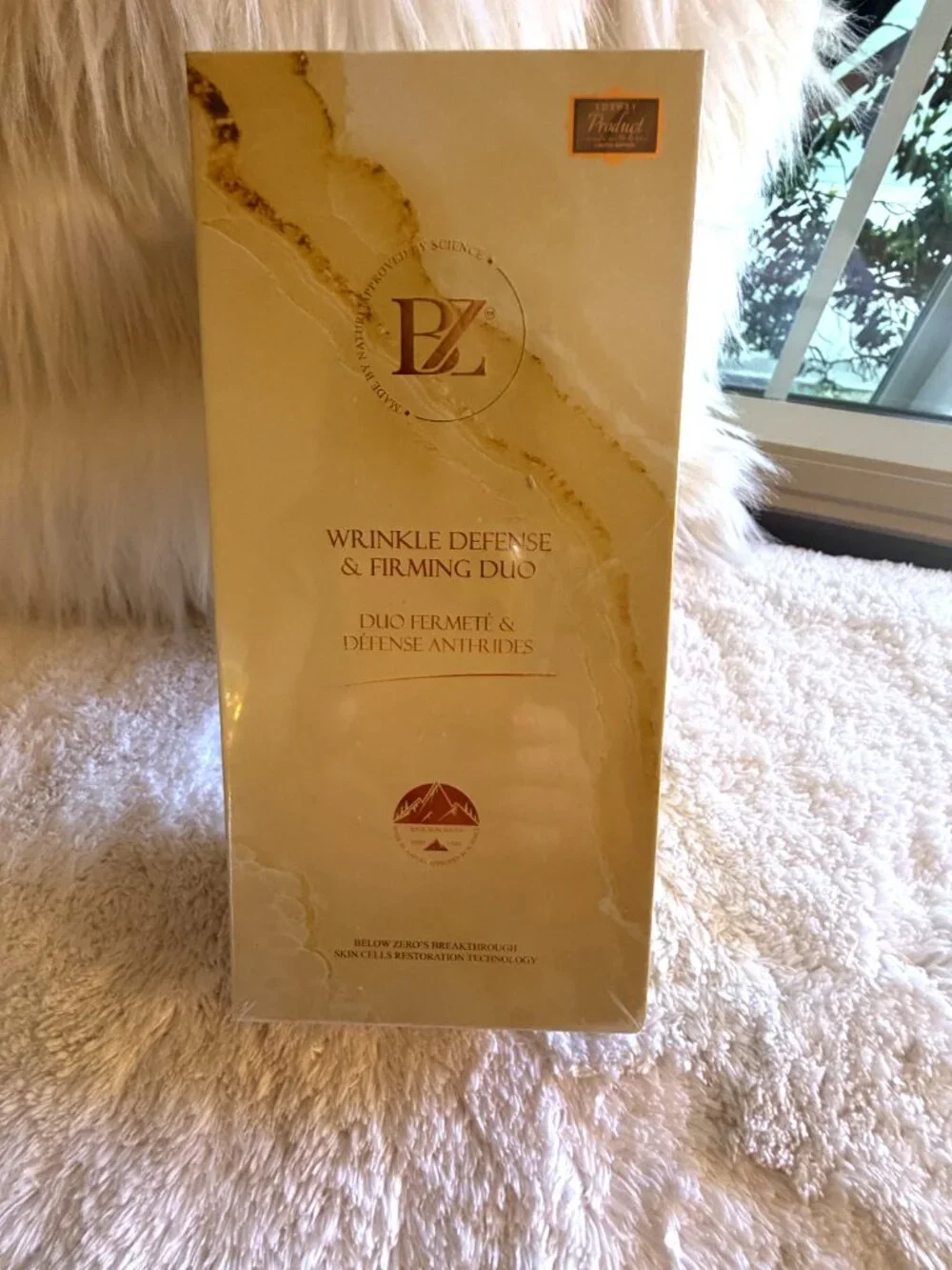 Below Zero Frozen Gold Luxury Skincare Bundle | 4-Piece Set | New & Factory Seal